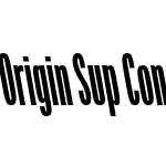 Origin Super Condensed