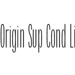 Origin Super Condensed