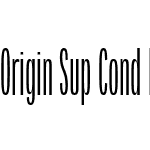 Origin Super Condensed