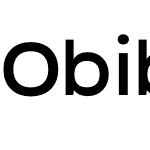 Obibok Regular