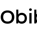 Obibok Regular