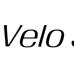 Velo Sans Display Italic