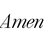 Amen Display