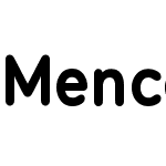Menco Bold