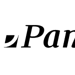 Pantext-BoldItalic