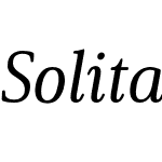 Solitas Serif