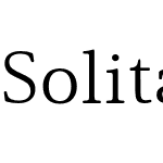 Solitas Serif