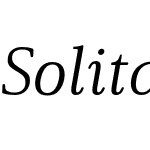 Solitas Serif