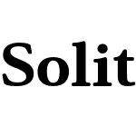 Solitas Serif