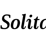 Solitas Serif