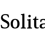 Solitas Serif