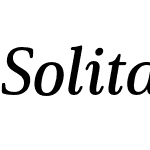 Solitas Serif