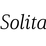 Solitas Serif