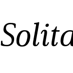 Solitas Serif