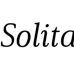 Solitas Serif