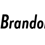 Brandon Grotesque Cond Bold