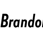 Brandon Grotesque Cond Bold