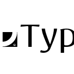 TypeOgrafPro-Regular