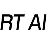 RT Alias Grotesk