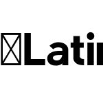 Latinka-Bold
