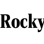 Rocky Extra Condensed Black