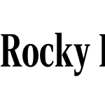 Rocky Extra Condensed Medium