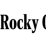 Rocky Compressed Bold