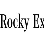 Rocky Extra Condensed Light