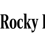 Rocky Extra Condensed Medium