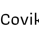 Covik Sans Regular