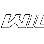 Wildcard Outline Italic