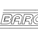 Barcade Outline Italic