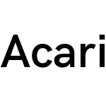 Acari Sans