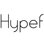 Hypeface - Reg