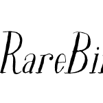 Rare Bird Specimen