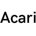 Acari Sans