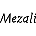 Mezalia Sans