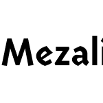 Mezalia Sans