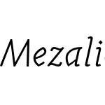 Mezalia Sans