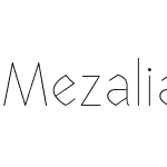 Mezalia Sans