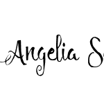 Angelia Script Free Demo