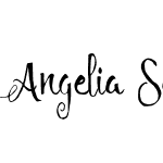 Angelia Script Free Demo