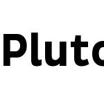 Pluto Sans