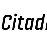 CitadinaBoldItalic