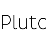 Pluto Sans