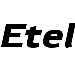 Etelka Wide Text Pro