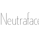 Neutraface Condensed