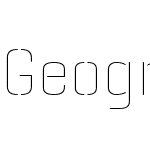 Geogrotesque Stencil C