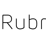 Rubrik ExtraLight