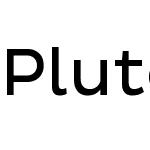 Pluto Sans